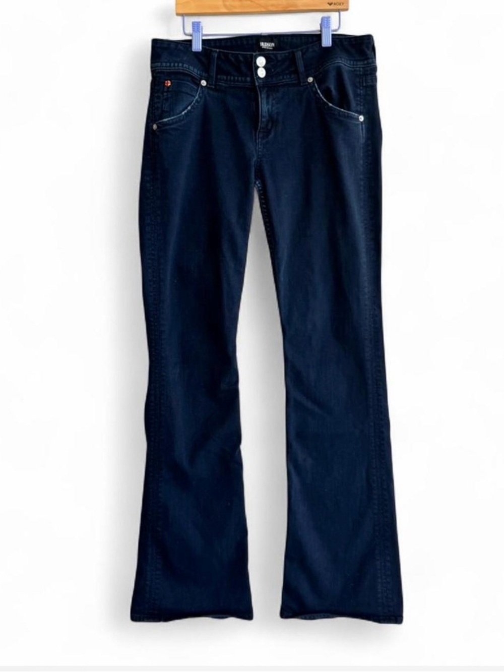 Hudson Jeans Dark Blue Signature Bootcut Jeans